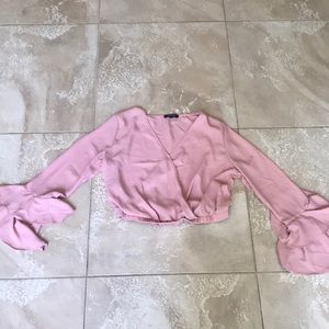 Pink blouse